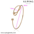 51918 Xuping wholesale gold plated beads style bangle cuff fashion indian bangles sex bangle